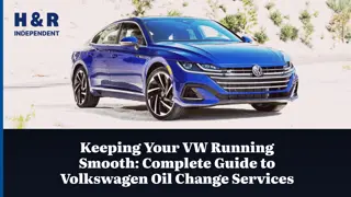 Keeping Your VW Running Smooth Complete Guide to Volkswagen Oil Change Services