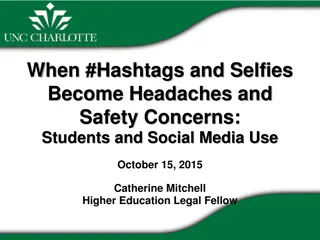Students and Social Media Use: Legal and Safety Considerations