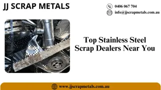 Top Stainless Steel Scrap Dealers Near You