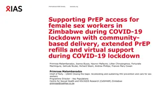 PrEP Uptake Trends Among Female Sex Workers in Zimbabwe