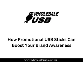 How Promotional USB Sticks Can Boost Your Brand Awareness