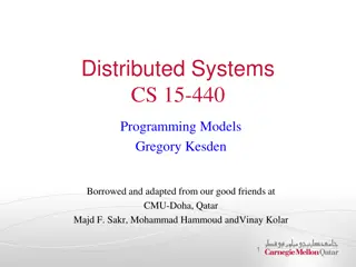 Understanding Parallel Programming Models