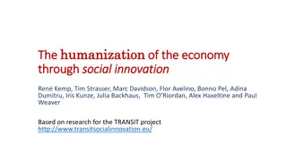 Humanization of the Economy Through Social Innovation Research