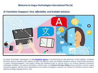 Lingua Technologies International Pte Ltd