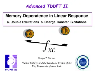 Advanced TDDFT II: Excitations and Responses