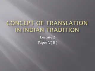 Evolution of Translation in Human Civilization