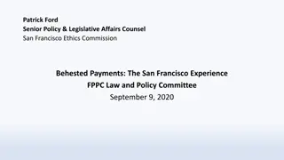 Understanding Behested Payments in San Francisco