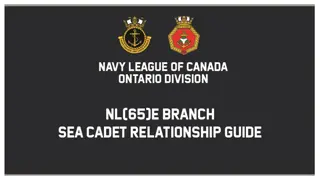 Sea Cadet Program Management: Branch and RCSCC Collaboration Guide