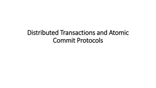Atomic Commit Protocols Overview