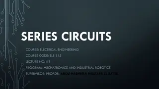 Electrical Engineering Basics: Series Circuits and Potentials