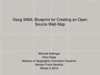 Creating an Open Source Web Map Blueprint