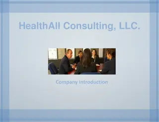 Exclusive Healthcare Consulting Services