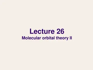 Understanding Molecular Orbital Theory Numerical Aspects