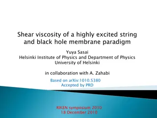 Exploring Shear Viscosity in String and Black Hole Paradigm