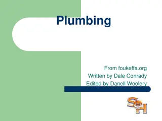 Common Types of Plumbing Tools and Pipes