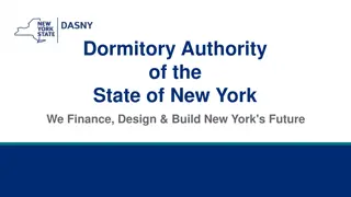 Dormitory Authority of New York: Job Order Contracting Program Overview