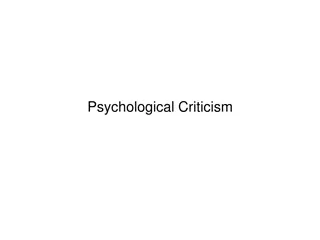 Understanding Psychological Criticism in Literary Analysis