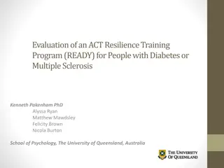 Evaluation of ACT Resilience Training Program for Chronic Illness