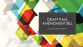 Proposed Amendments to PAIA for Enhanced Information Access