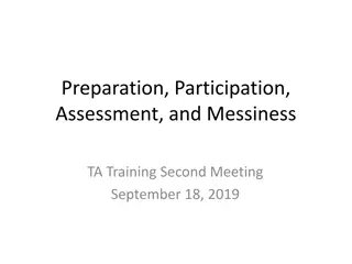 Effective TA Training Tips