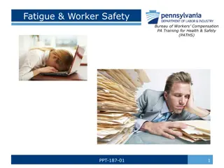 Understanding Fatigue in Workplace