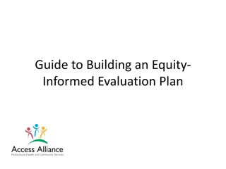 Building An Equity-Informed Evaluation Plan