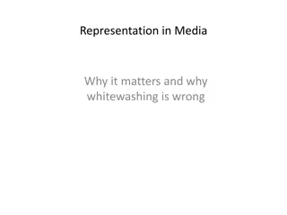 Unpacking Issues of Representation in Media