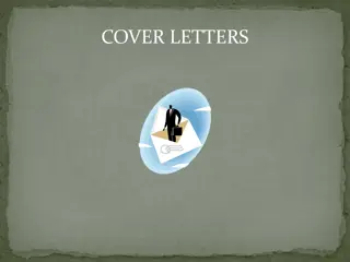Effective Cover Letter Writing Tips