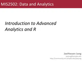Advanced Data Analytics Insights