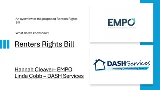 Proposed Renters Rights Bill Overview