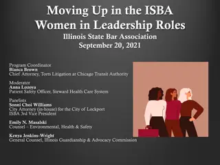 Breaking Barriers: Women Leaders in ISBA Roles