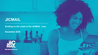 Transforming JICMAIL Funding Model