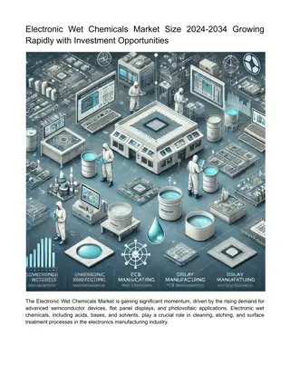 Electronic Wet Chemicals Market Growth Opportunities Upto 2034