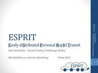 Innovative Mobility Partnerships and Projects