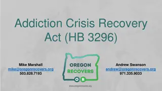 Oregon Addiction Recovery Initiative