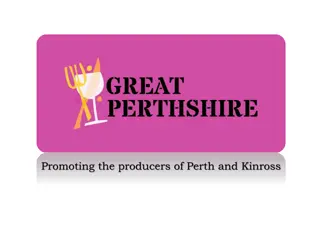 Great Perthshire: Promoting Producers and Enhancing Food Tourism