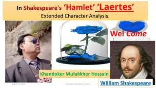 Laertes in Shakespeare's Hamlet: Character Analysis
