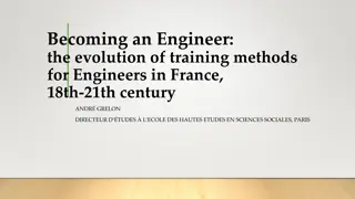 Evolution of Engineer Training Methods in France