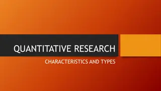 Understanding Quantitative Research in Education