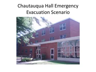 Safety Concerns in Chautauqua Hall Emergency Evacuation Scenario