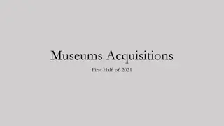 Rare Museum Acquisitions from First Half of 2021