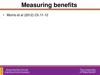 Measuring Benefits in Economic Evaluations