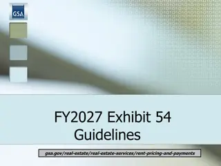 GSA Rent Estimate Tool and OMB Circular A-11 Guidelines