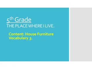 Explore House Furniture Vocabulary