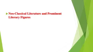 Prominent Neo-Classical Literary Figures