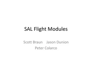 Flight Patterns for SAL Studies