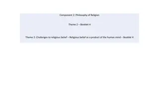 Evaluating Perspectives on Religious Belief