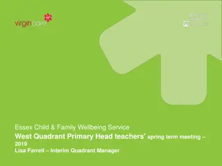 Essex Child & Family Wellbeing Service Overview