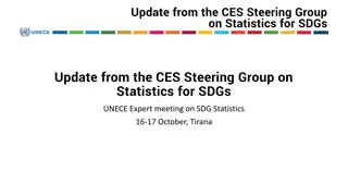Updates on Statistics for SDGs Expert Meeting