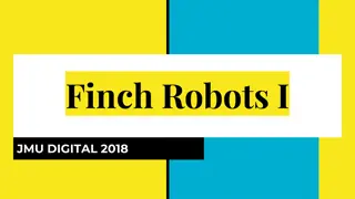 Fun with Finch Robots: Coding and Creativity